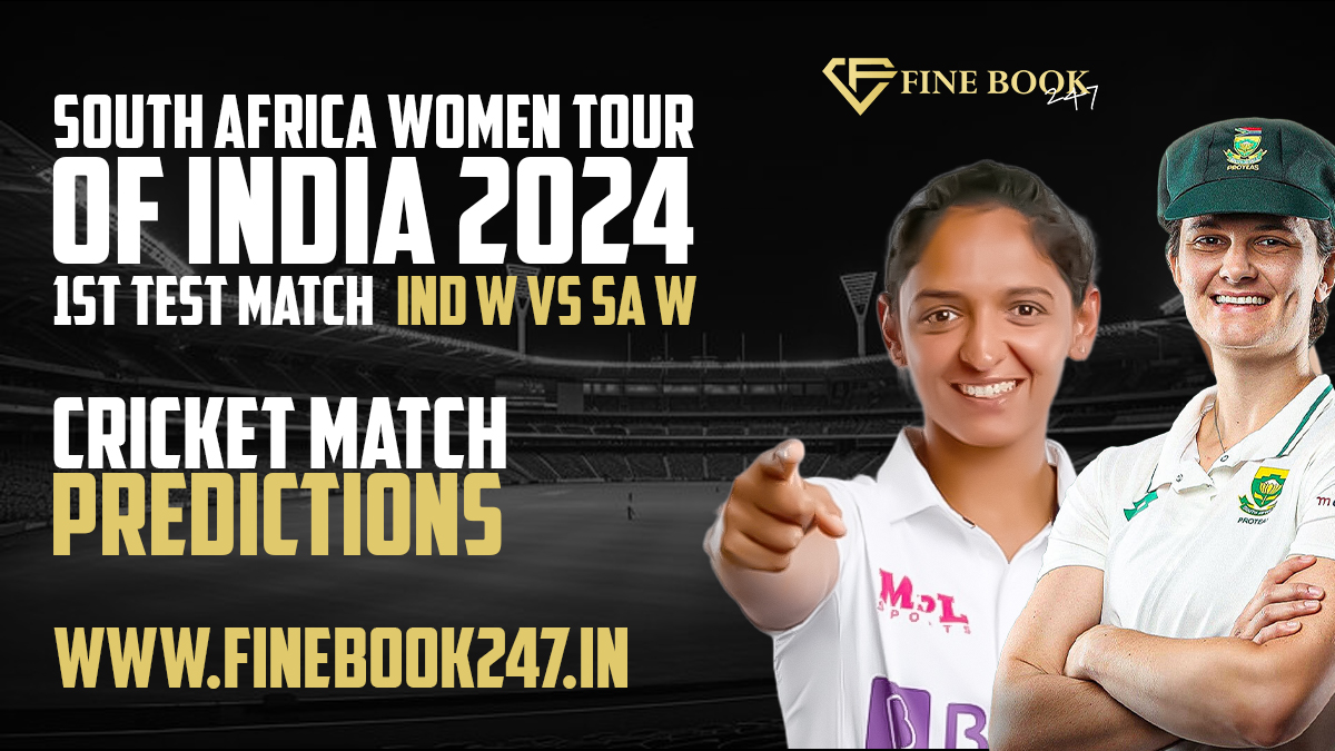 South Africa Women Tour of India 2024 – 1st Test Match – India Women vs South Africa Women – Cricket Match Predictions