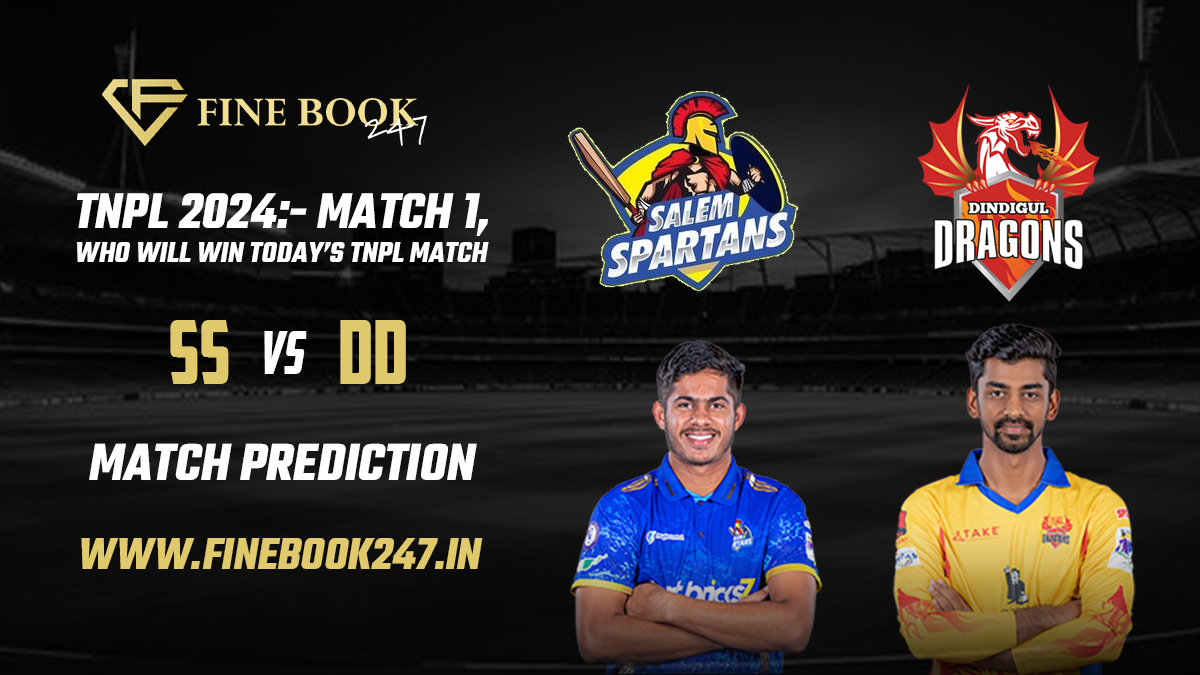 Who will win today’s TNPL match 6th Dindigul Dragons vs Salem Spartans  TNPL 2024