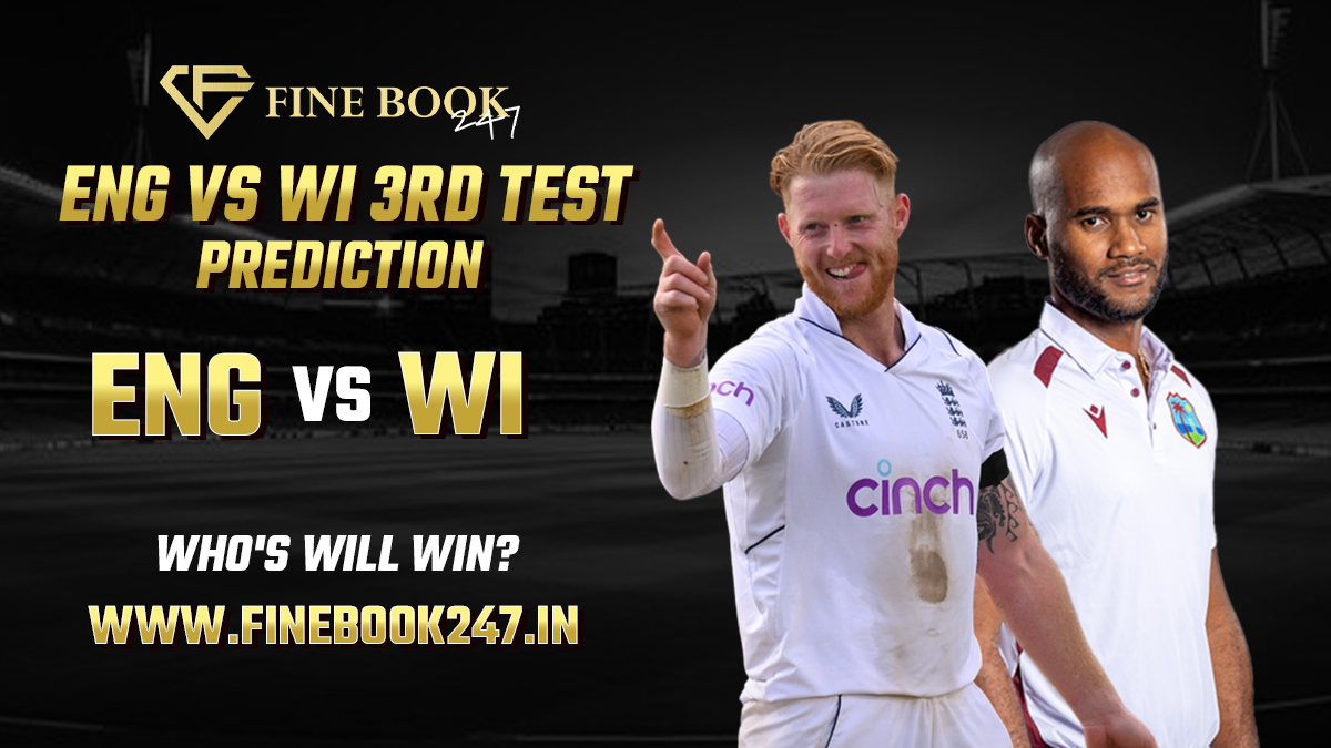 ENG vs WI 3rd Test Prediction, Cricket Tips, Playing XI, Pitch Report