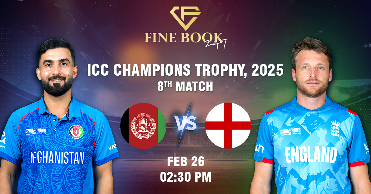 AFG vs ENG Prediction, Playing XI, Today Match 8, ICC Champions Trophy 2025