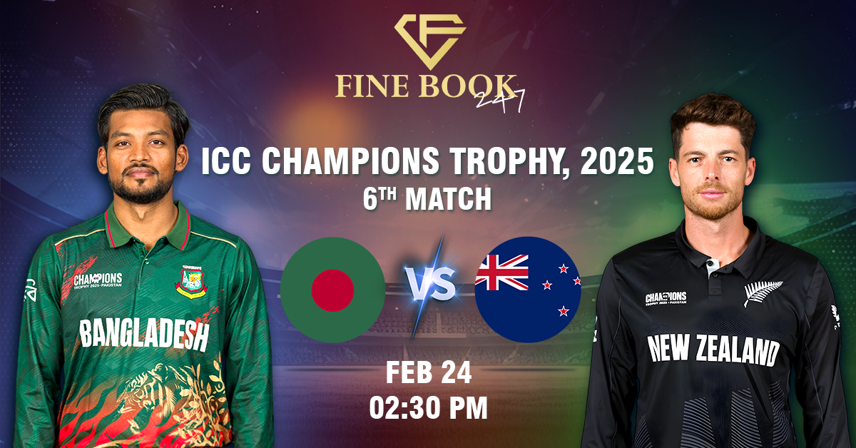 Bangladesh vs New Zealand Prediction & Playing 11, Champions Trophy 2025