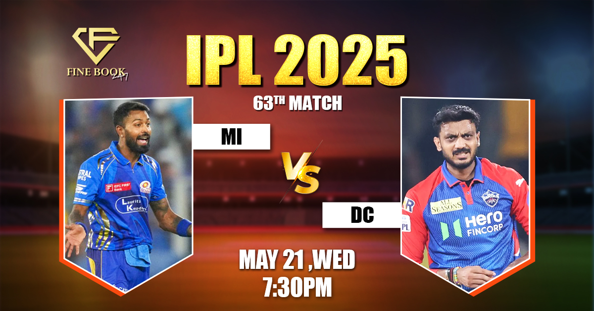 IPL 2025 MI vs DC Match Prediction, Match 63, Pitch Report