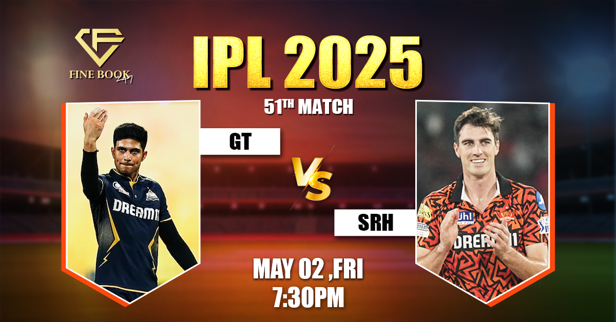 IPL 2025 Match 51, GT vs SRH Match Prediction