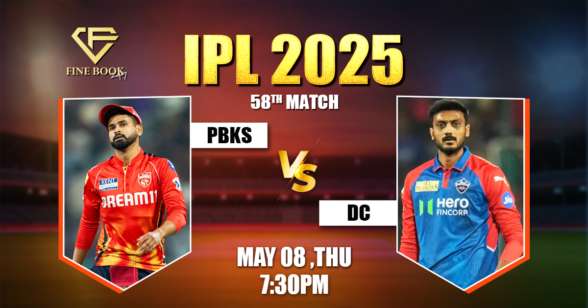 PBKS vs DC Match Prediction, IPL 2025, Match 58 Pitch Report
