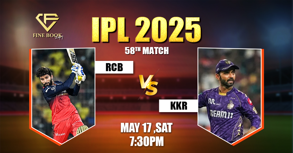 RCB vs KKR 58th Match Prediction, Playing 11, Pitch Report