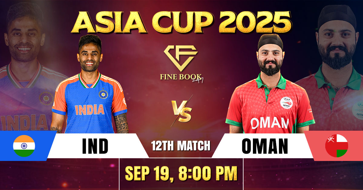 Asia Cup 2025 Match 12, India vs Oman Match Prediction