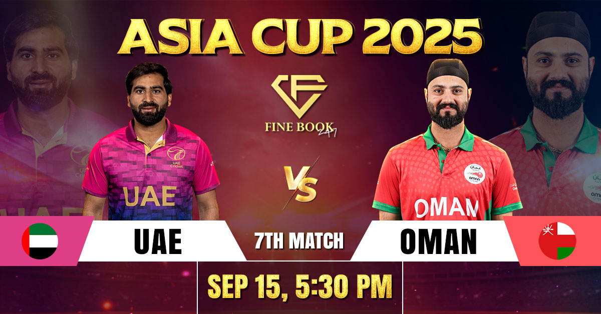 UAE vs OMN Match Prediction, Match 7 Asia Cup 2025