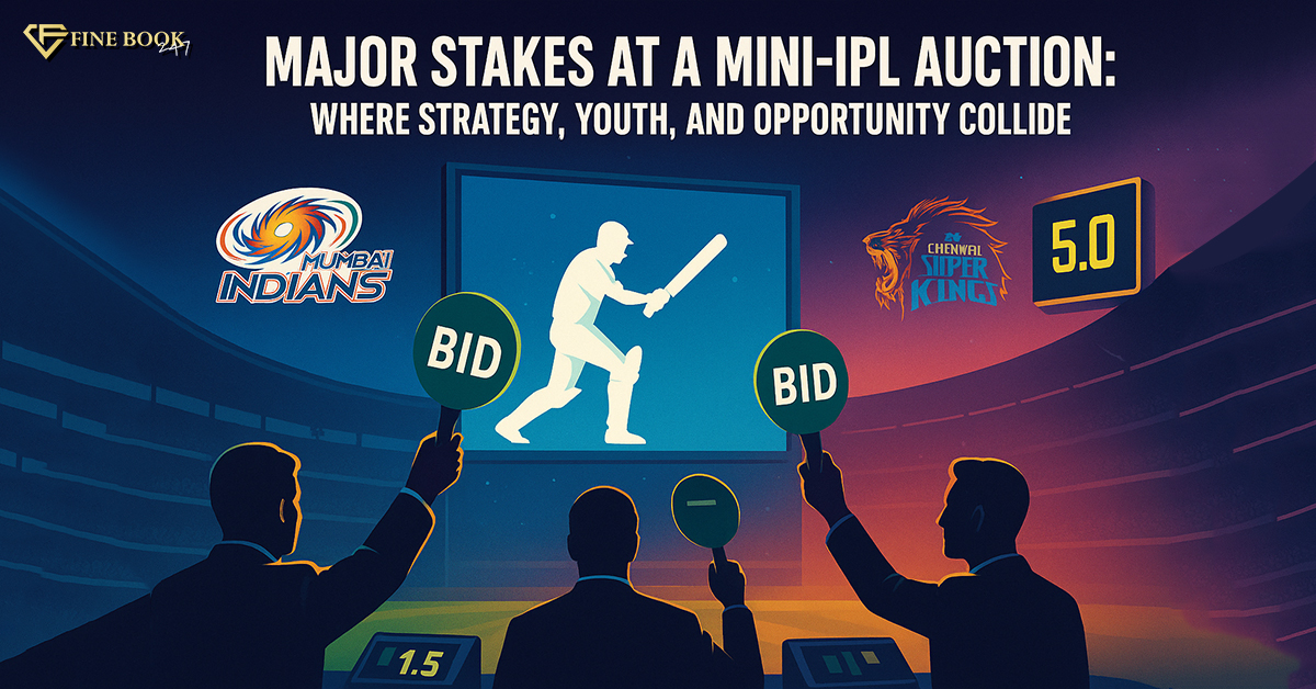 Major Stakes at a Mini-IPL Auction Where Strategy, Youth, and Opportunity Collide