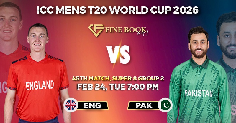ENG vs PAK – 45th Match, Super 8 – Match Prediction & Preview