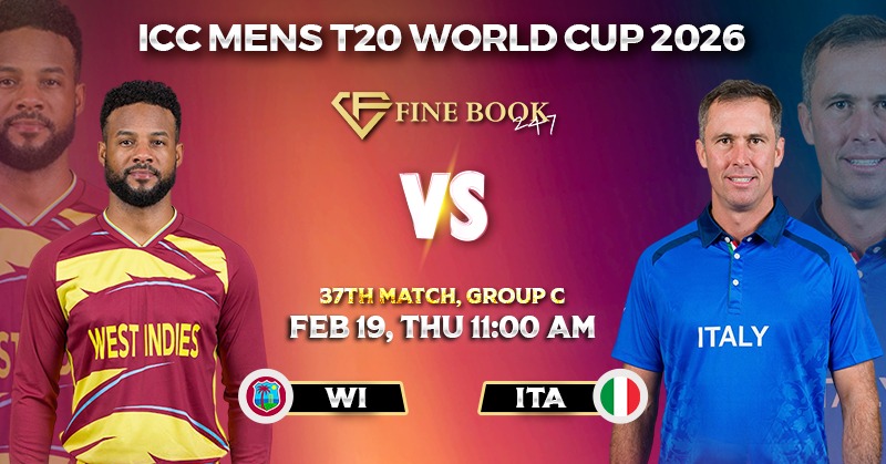 Match Prediction WI vs ITA – 37th Match, Group C
