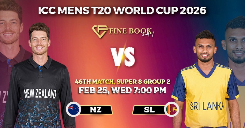 NZ vs SL 46th Match, Super 8 – Group 2 Match Prediction
