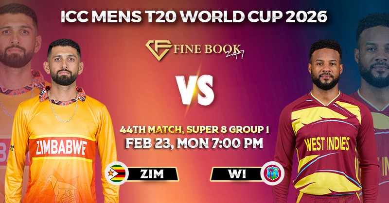 ZIM vs WI – 44th Match, Super 8 Group 1 – Match Prediction & Preview